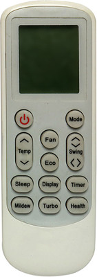 

Parshwa 23 AC Remote Compatible For Remote For Go Remote Controller(White)