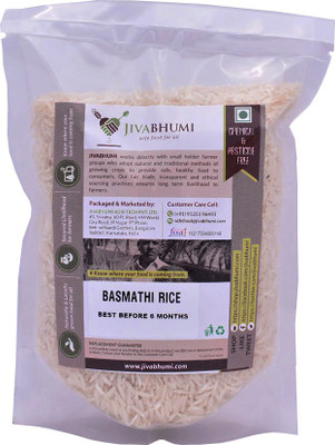 

Jivabhumi Basmathi Rice 1 KG Basmati Rice (Long Grain, Raw)(1 kg)