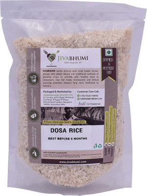

Jivabhumi Organic Dosa Rice, 1 kg Dosa Rice (Medium Grain, Raw)(1 kg)