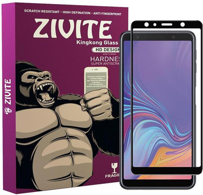 ZIVITE Edge To Edge Tempered Glass for Samsung Galaxy A8S(Pack of 1)