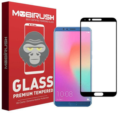 MOBIRUSH Edge To Edge Tempered Glass for Huawei Honor View 20(Pack of 1)