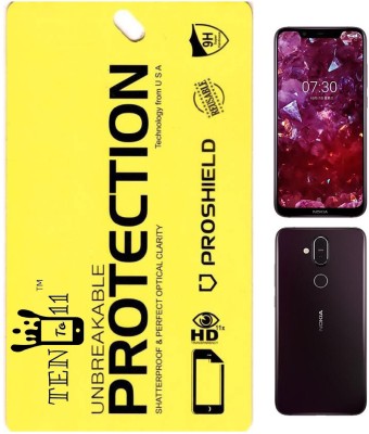 Ten To 11 Front and Back Screen Guard for Nokia 8.1(Pack of 1)