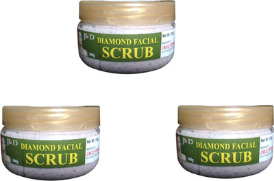 

JMD Diamond Facial Scrub (Pack of 3) Scrub(300 g)