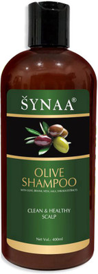 

Synaa Olive Shampoo For Clean Hair and Healthy Scalp - Women and Men 400ml(400 ml)