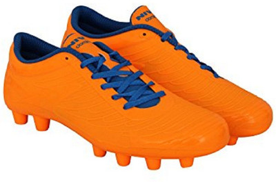 

Nivia Nivia Dominator Football Stud Orange/blue Size  Football Shoes For Men(Orange, Blue