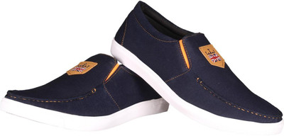 

Kaneggye Slip On Sneakers For Men(Navy, Yellow