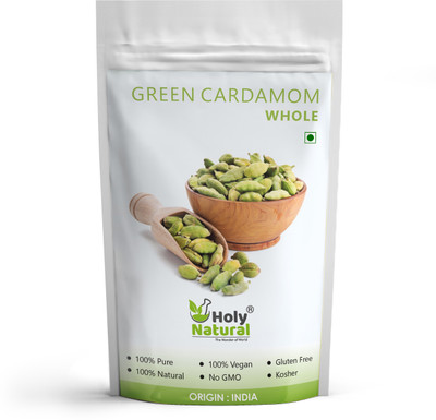 

Holy Natural Green Cardamom Whole (Elaichi) - 1 KG(1 kg)