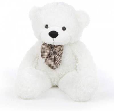 

Riva 6feet soft white colour teddy bea180 cm) - 180 cm(White)