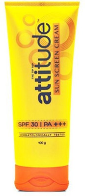 

THE TIP TOP ATTITUDE SUNSCREEN CREAM - SPF 30 PA+++(100 ml)
