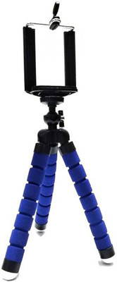 Well Marg Soft Mini Tripod Tripod(Blue, Supports Up to 750)