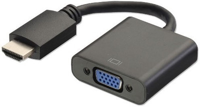 

ROAR TV-out Cable XCN_HDMI474X HDMI to VGA Cable compatible for laptop/PC/TV/Tablet/Projector/Xbox(Multicolor, For Computer)