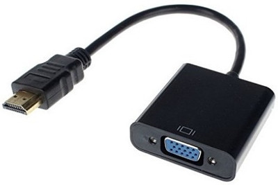 

Clairbell TV-out Cable WDM_HDMI471W HDMI to VGA Cable compatible for laptop/PC/TV/Tablet/Projector/Xbox(Multicolor, For Computer)