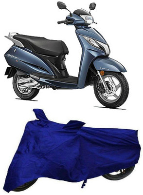 Utkarsh Two Wheeler Cover for Mahindra(Gusto, Blue)