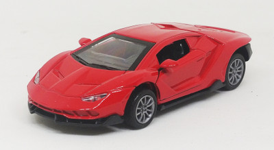 

Jack Royal Model Pull-Along, Open-able Doors Scale 1:32 toy Car(Red)
