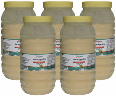 

Way2Herbal Ashwagandha Powder - 1 kg powder (Pack of 5)(1 kg)