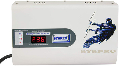 

SYSPRO SYS 4 KV DIG 4KVA Digital Voltage Stabilizer(White)