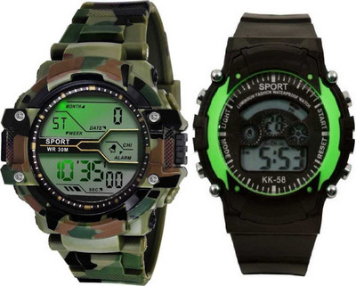 SHOPIFY Military Highly Recommended Digital Watch - For Men