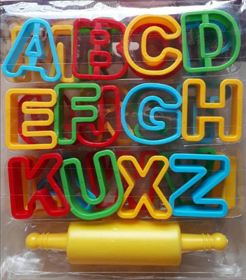 

karigari Alphabet Clay Moulds