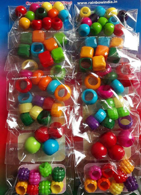 

karigari Plastic Bead For Silk Thread Jewelry Making