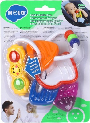 

hola baby rattle Rattle(Multicolor)