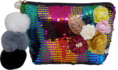 

Prime Glitter Hand Bags for Women And Girls, Reversible Sequins Purse For Girls, Pack of 1 Waterproof Multipurpose Bag(Multicolor, 7 L)