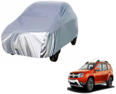 ask Car Cover For Renault Duster (Without Mirror Pockets)(Silver)