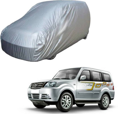 ask Car Cover For Tata Sumo Gold (Without Mirror Pockets)(Silver)