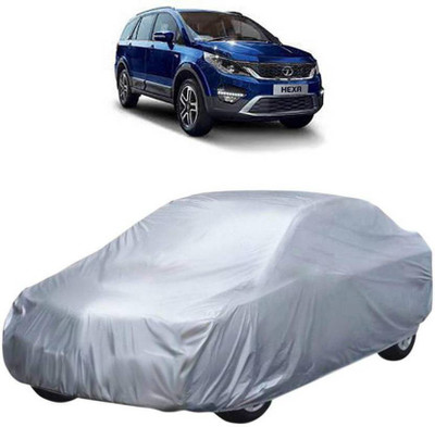 ask Car Cover For Tata Hexa (Without Mirror Pockets)(Silver)