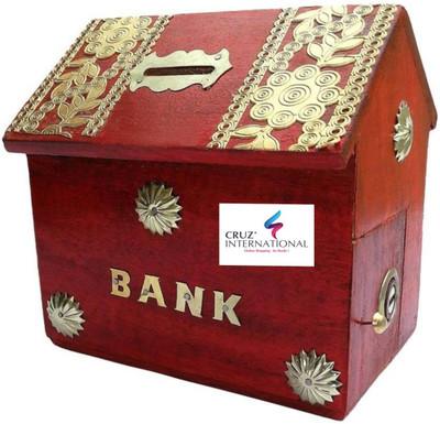 

CRUZ INTERNATIONAL Bea'utiful Coin Bank(Red)