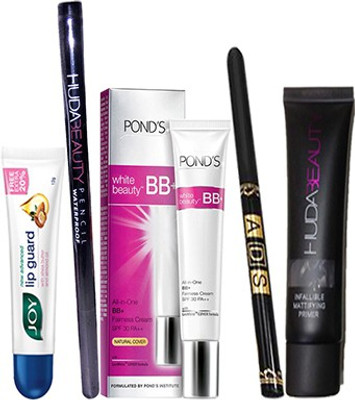 

Ponds Beauty BB+ With Primer(35 ml) & 2 Waterproof Eyeliner, 1 Lip Guard(Set of 1)