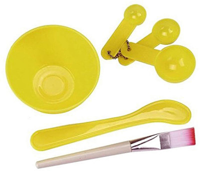 

BOXO Combo Of Bleach Facial Mixing Tool Set, Combo Of Face Tools For Home And Parlour Use, parlour accessories, Yellow, Pack Of 1(Set of 6)
