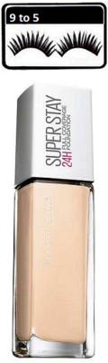 

9 to 5 Eyelashes & Super Stay Foundation(Set of 2)