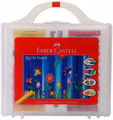 FABER-CASTELL 50 oil pastel(Set of 1, Multicolor)