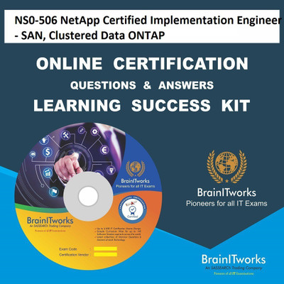 

sapsmart NS0-506 NetApp Certified Implementation Engineer - SAN, Clustered Data ONTAP Online Certification Learning Made Easy(DVD)