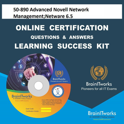 

sapsmart 50-890 Advanced Novell Network Management;Netware 6.5 Online Certification Learning Made Easy(DVD)