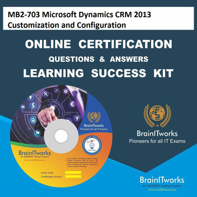 

sapsmart MB2-703 Microsoft Dynamics CRM 2013 Customization and Configuration Online Certification Learning Made Easy(DVD)