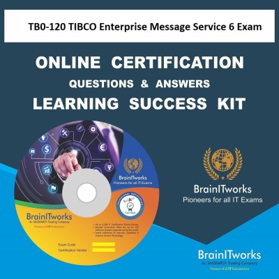 

sapsmart TB0-120 TIBCO Enterprise Message Service 6 Exam Online Certification Learning Made Easy(DVD)