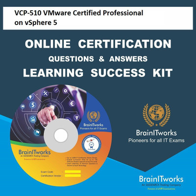 

sapsmart VCP-510 VMware Certified Professional on vSphere 5 Online Certification Learning Made Easy(DVD)