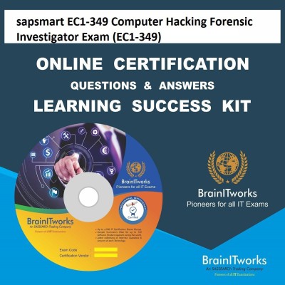 

sapsmart EC1-349 Computer Hacking Forensic Investigator Exam (EC1-349) Online Certification Learning Made Easy(DVD)