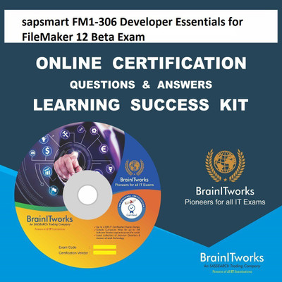 

sapsmart FM1-306 Developer Essentials for FileMaker 12 Beta Exam Online Certification Learning Made Easy(DVD)