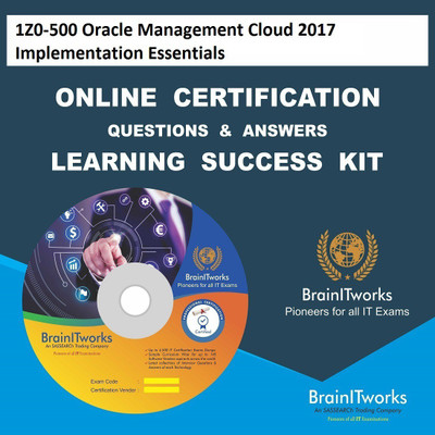 

sapsmart 1Z0-500 Oracle Management Cloud 2017 Implementation Essentials Online Certification Learning Made Easy(DVD)