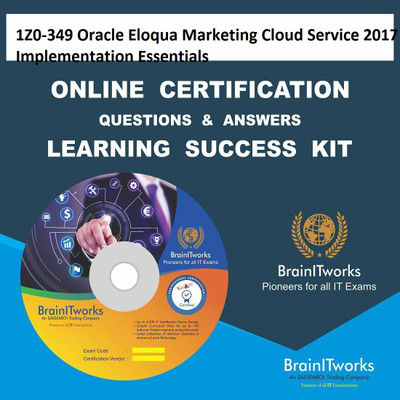 

sapsmart 1Z0-349 Oracle Eloqua Marketing Cloud Service 2017 Implementation Essentials Online Certification Learning Made Easy(DVD)