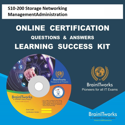 

sapsmart S10-200 Storage Networking ManagementAdministration Online Certification Learning Made Easy(DVD)