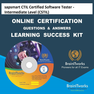 

sapsmart CTIL Certified Software Tester - Intermediate Level (CSTIL) Online Certification Learning Made Easy(DVD)