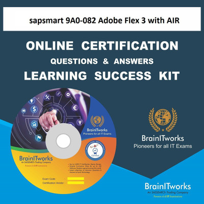 

sapsmart 9A0-082 Adobe Flex 3 with AIR Online Certification Learning Made Easy(DVD)