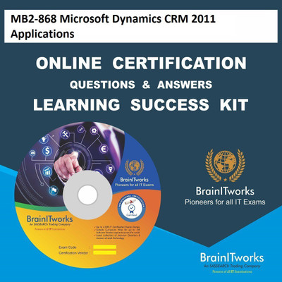 

sapsmart MB2-868 Microsoft Dynamics CRM 2011 Applications Online Certification Learning Made Easy(DVD)