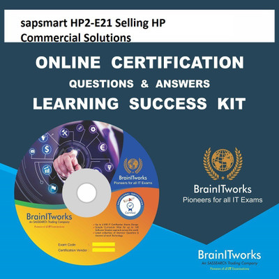 

sapsmart HP2-E21 Selling HP Commercial Solutions Online Certification Learning Made Easy(DVD)