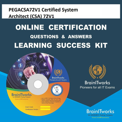 

sapsmart PEGACSA72V1 Certified System Architect (CSA) 72V1 Online Certification Learning Made Easy(DVD)