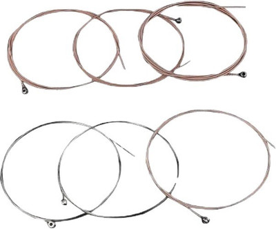 Inditrust Acoustic Stainless stee Guitar String(6 Strings)