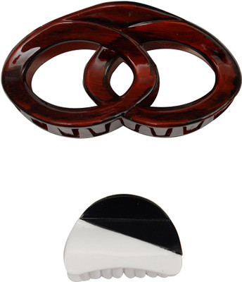 

Taj Pearl Designer Hair Clip(Multicolor)